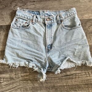 Levi’s Denim Cutoff Shorts